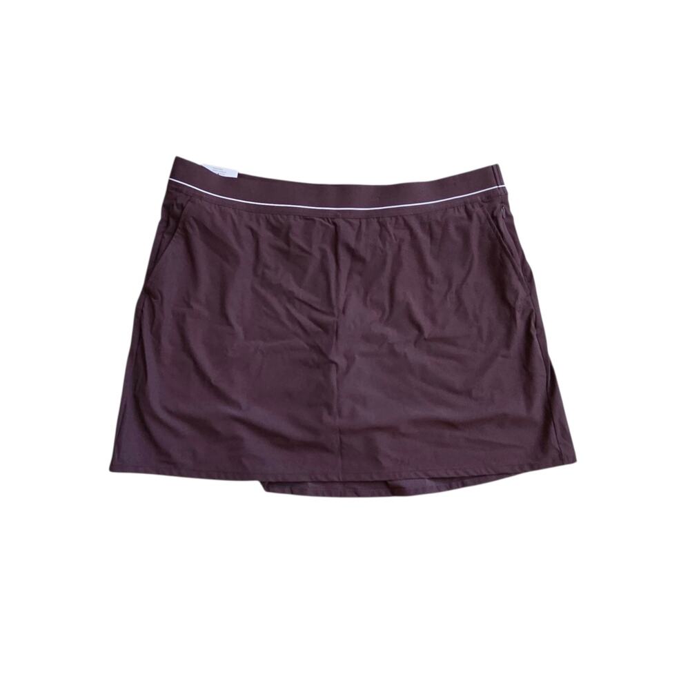 SOYBU Resort Skort NWT Purple or Mauve sz XXL, Zipper Pockets, Built in liner